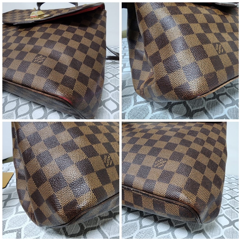 Louis Vuitton Damier Canvas Bergamo MM Bag - Picture 12 of 13